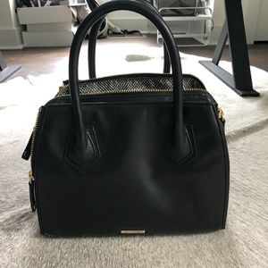 Rebecca Minkoff Large Smooth Perry Satchel